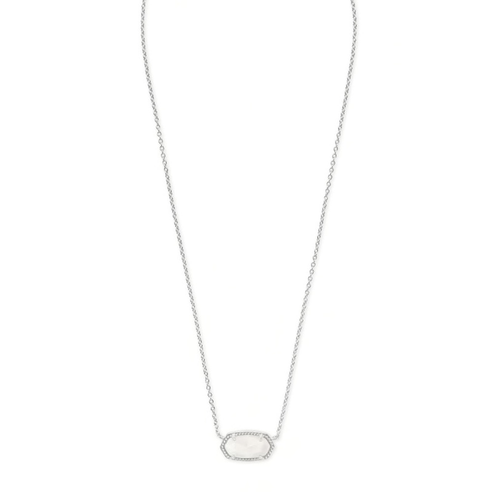 Kendra Scott Elisa Silver Pendant Necklace